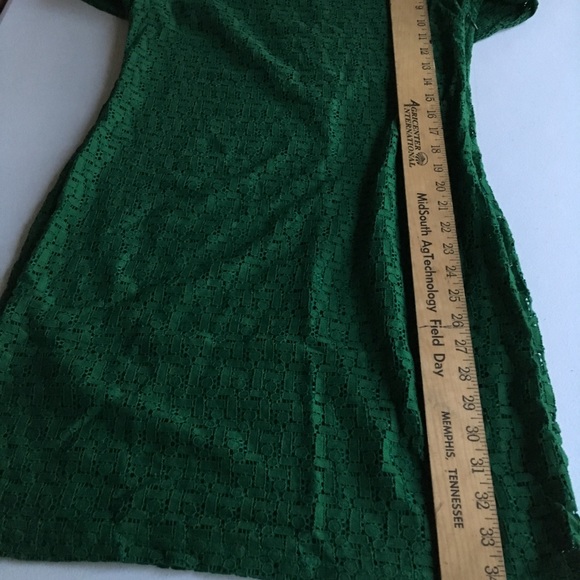 Banana Republic Green Dress Size 8 - Picture 7 of 8
